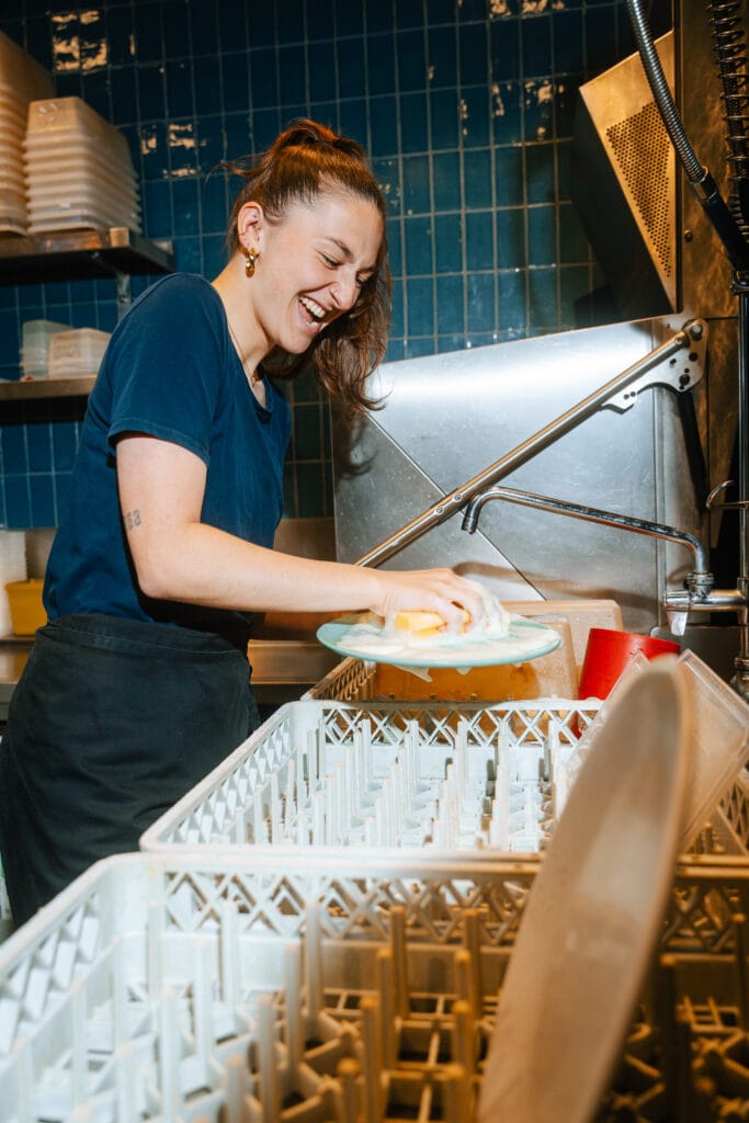 Afwasser bij Buurten