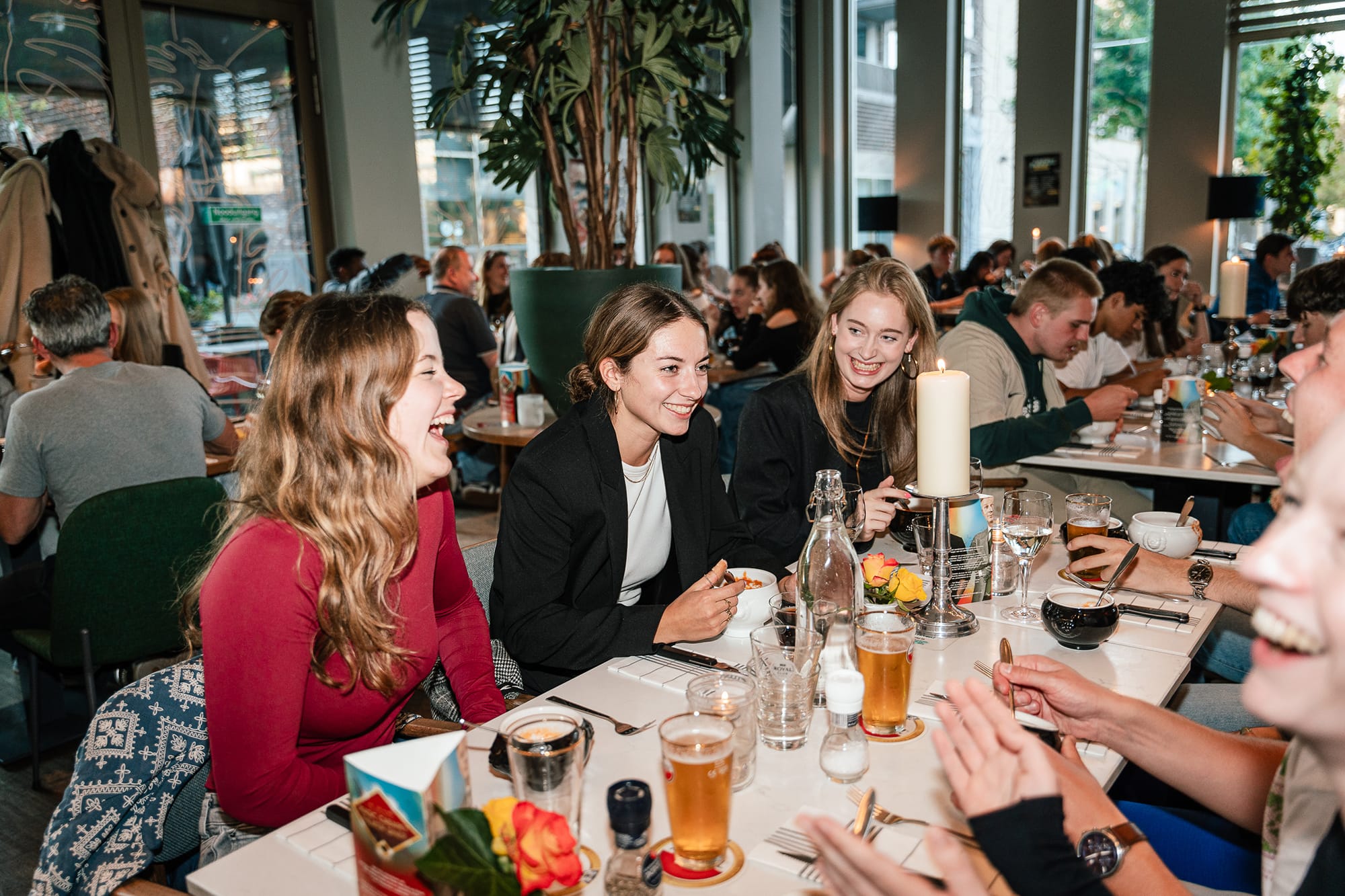 Lunchen in Utrecht met een groep